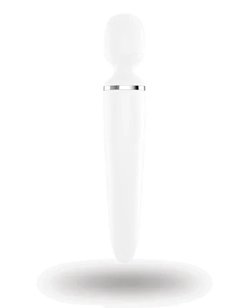 Satisfyer Wand-er Woman - White/Chrome