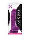 Colours Dual Density 8; Dildo - Purple