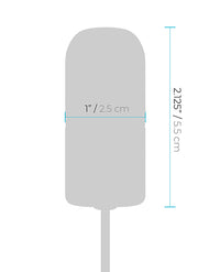 Lux Fetish Electro Sex Shock Bullet w/Remote and Blindfold