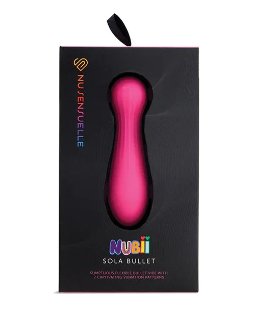 Nu Sensuelle Sola Nubii Flexible Bullet - Pink