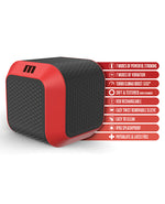 Blush M for Men SlamBox Thrusting & Rotating Stroker - Red