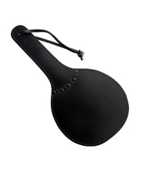 Rouge Leather Padded Ping Pong Paddle - Black