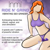 Ride n' Grind 10 X Vibrating Silicone Sex Grinder