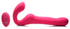 30X Thrusting and Vibrating Strapless Strap-On With Remote Control